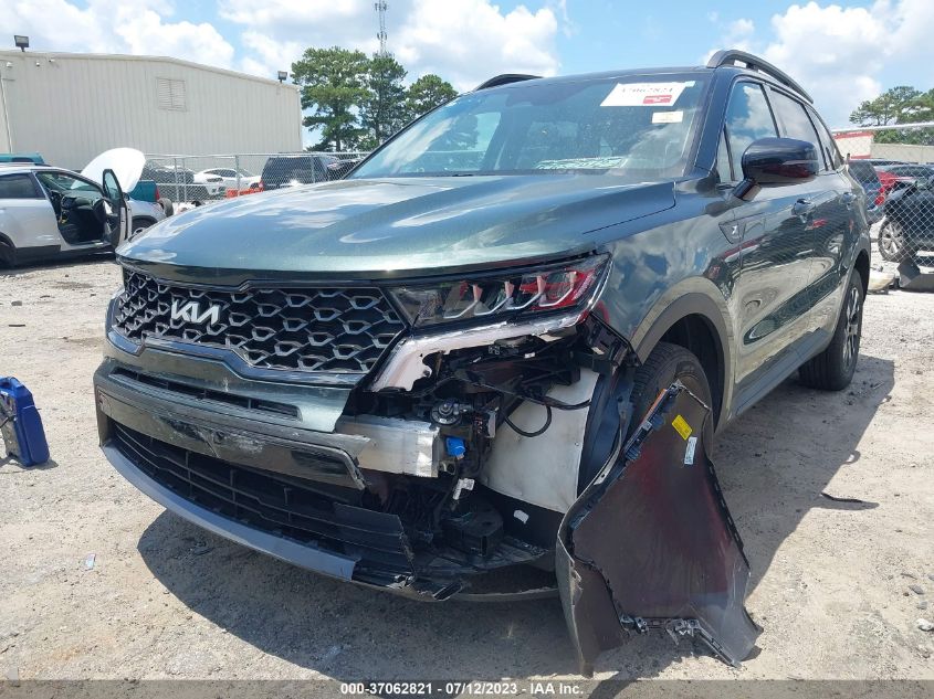 2022 KIA SORENTO X-LINE S - 5XYRLDLC0NG141843