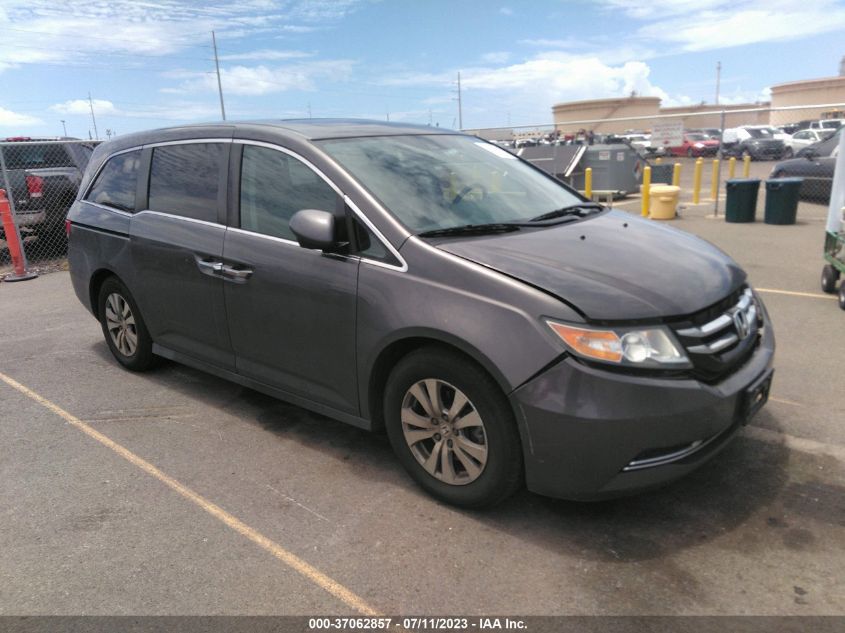 2016 HONDA ODYSSEY EX-L - 5FNRL5H66GB008121