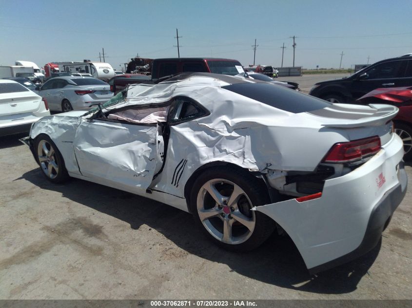 2014 CHEVROLET CAMARO LT - 2G1FC1E30E9261807