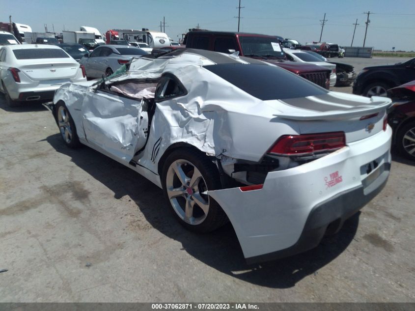 2014 CHEVROLET CAMARO LT - 2G1FC1E30E9261807