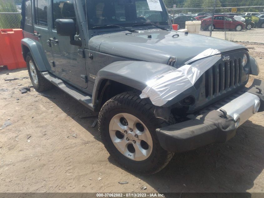 2014 JEEP WRANGLER UNLIMITED SAHARA - 1C4BJWEG3EL292893