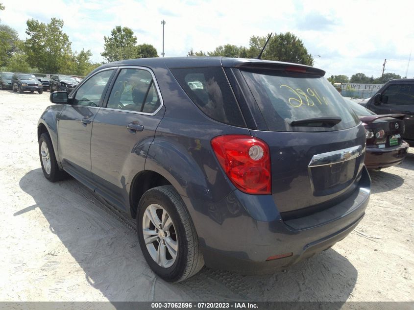 2013 CHEVROLET EQUINOX LS - 2GNALBEK6D6168957