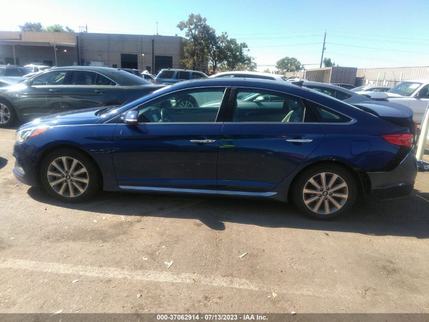 2016 HYUNDAI SONATA 2.4L LIMITED - 5NPE34AF9GH414687