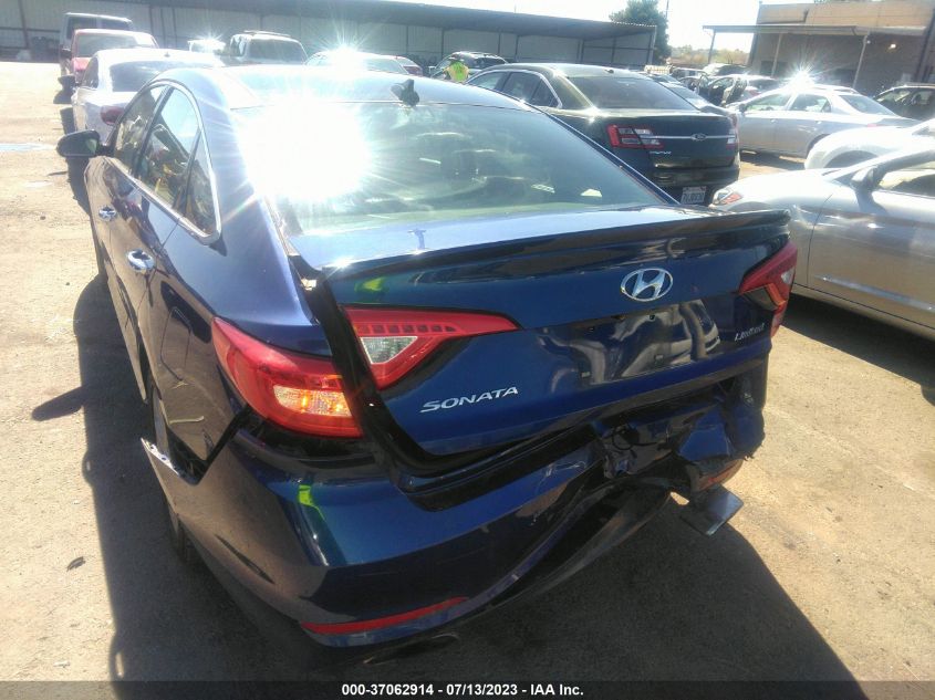 2016 HYUNDAI SONATA 2.4L LIMITED - 5NPE34AF9GH414687