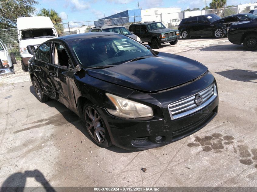2014 NISSAN MAXIMA S/SV - 1N4AA5AP1EC438628