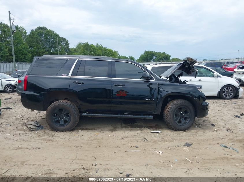 2017 CHEVROLET TAHOE LT - 1GNSKBKC9HR295720