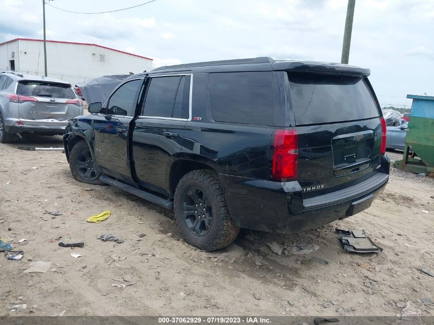 2017 CHEVROLET TAHOE LT - 1GNSKBKC9HR295720