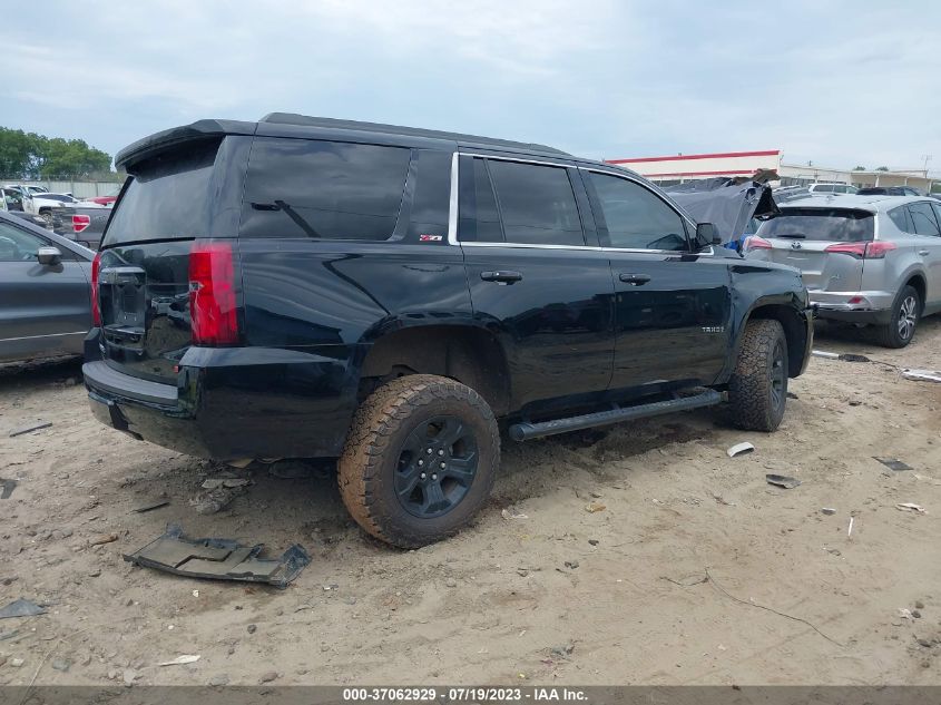2017 CHEVROLET TAHOE LT - 1GNSKBKC9HR295720