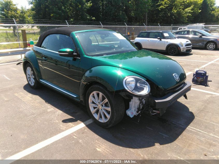 3VW5DAAT4JM506113 VOLKSWAGEN BEETLE CONVERTIBLE S/COAST/SE 2018