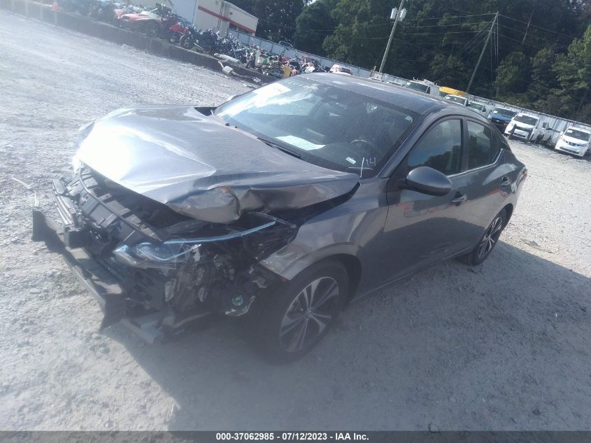 2022 NISSAN SENTRA SV - 3N1AB8CVXNY241522