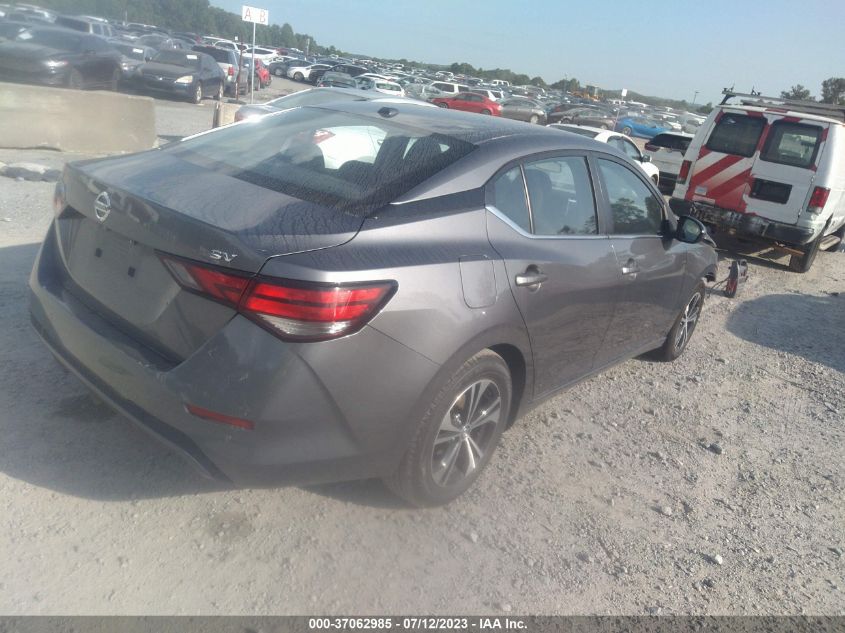 2022 NISSAN SENTRA SV - 3N1AB8CVXNY241522