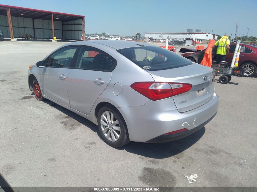 2014 KIA FORTE LX - KNAFX4A66E5217706