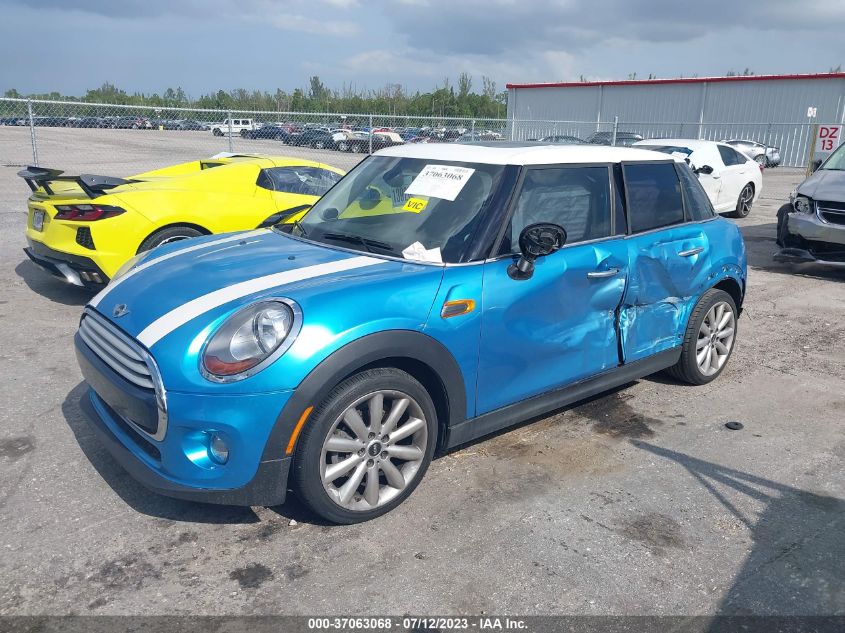 2015 MINI COOPER HARDTOP 4 DOOR WMWXS5C5XFT827280