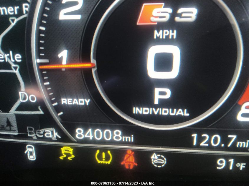 2018 AUDI S3 PREMIUM PLUS - WAUB1GFF0J1022907