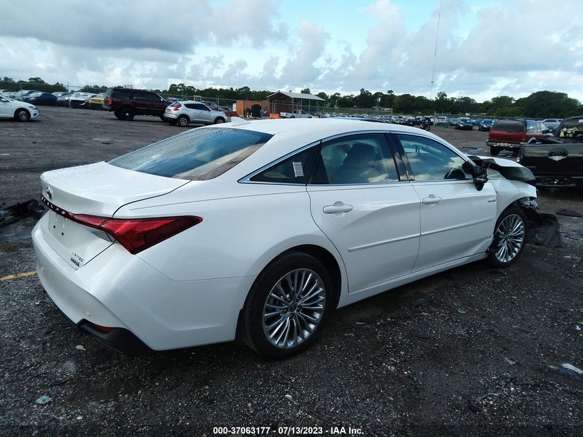 VIN 4T1D21FB9LU019102 2020 TOYOTA AVALON HYBRID LIMITED
