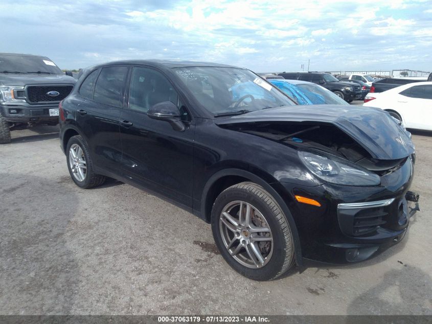 2016 PORSCHE CAYENNE - WP1AA2A20GLA05400
