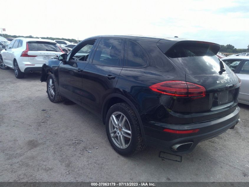 2016 PORSCHE CAYENNE - WP1AA2A20GLA05400