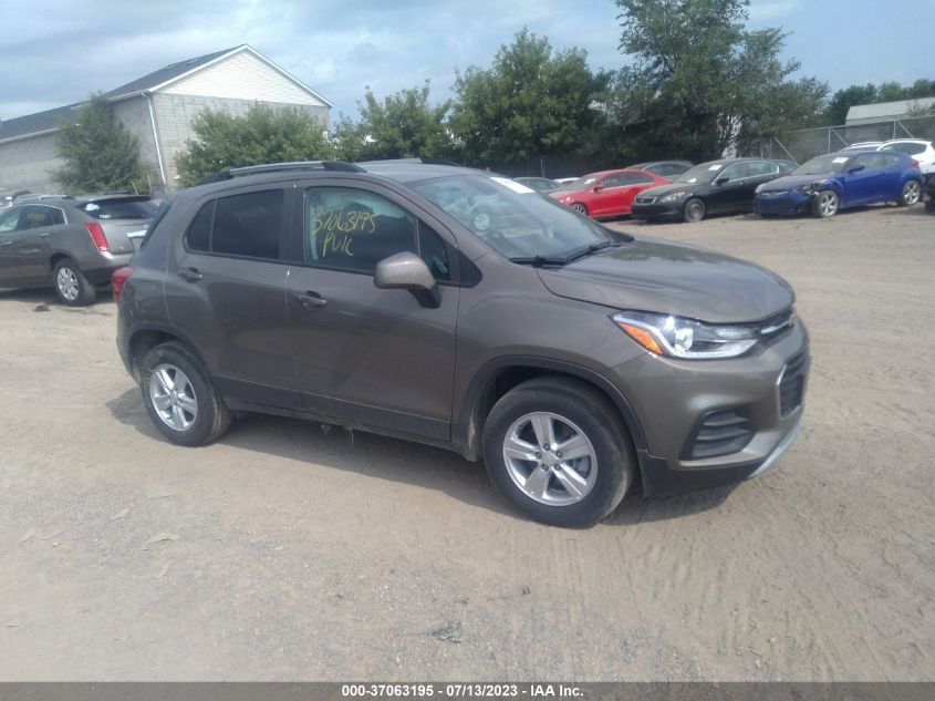 2022 CHEVROLET TRAX LT - KL7CJPSM4NB526241