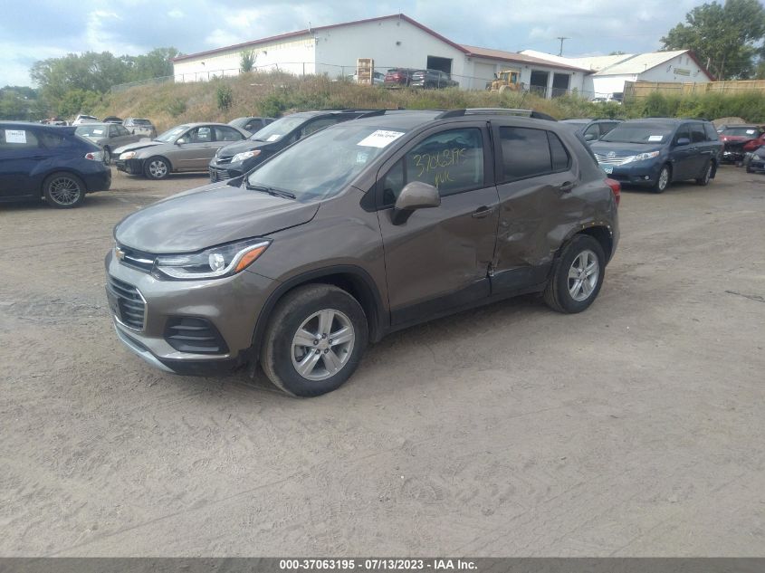 2022 CHEVROLET TRAX LT - KL7CJPSM4NB526241