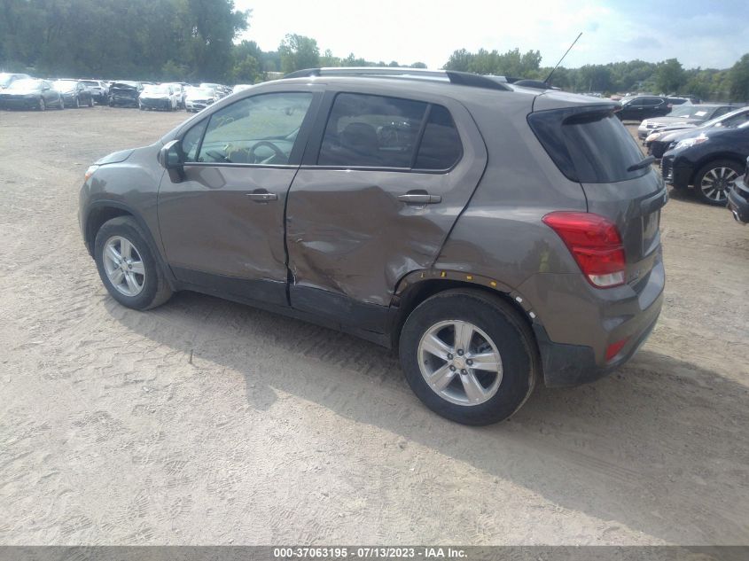2022 CHEVROLET TRAX LT - KL7CJPSM4NB526241