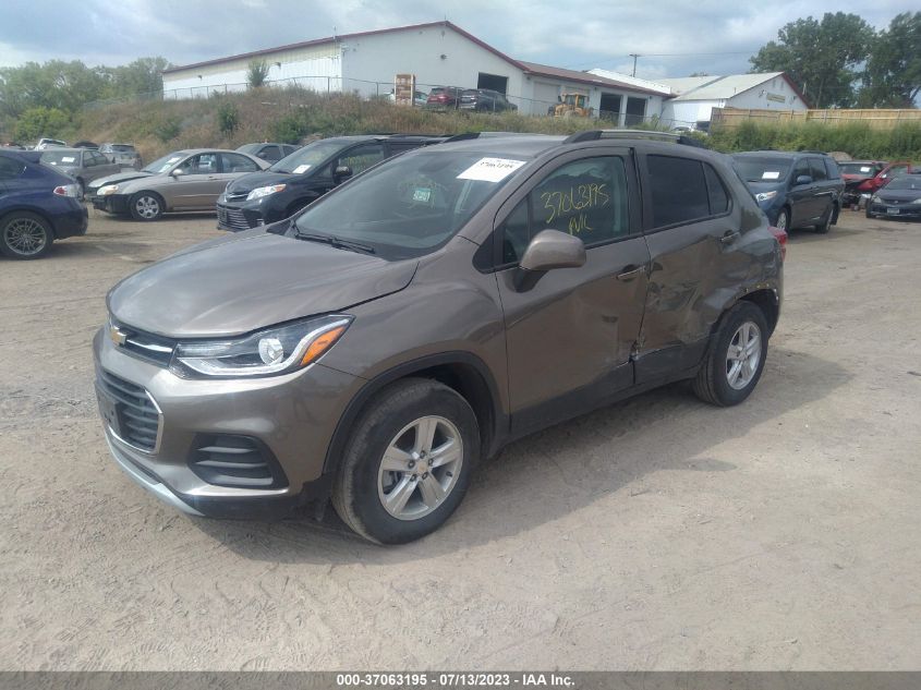 2022 CHEVROLET TRAX LT - KL7CJPSM4NB526241