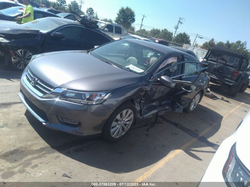 2013 HONDA ACCORD EX-L V-6 - 1HGCR3F8XDA018587