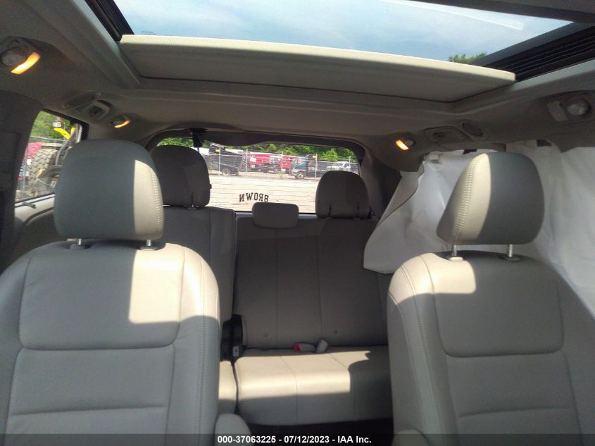 2019 TOYOTA SIENNA XLE - 5TDDZ3DC0KS225032