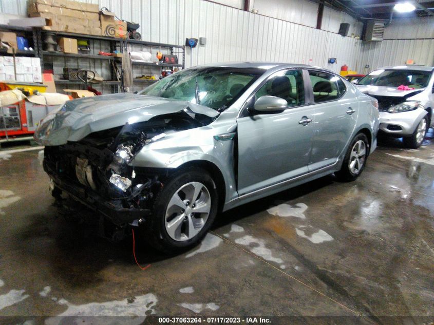 2014 KIA OPTIMA HYBRID LX - KNAGM4AD6E5068029