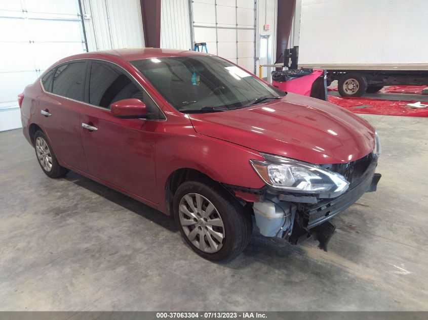 2016 NISSAN SENTRA SR/SL/S/SV/FE+ S - 3N1AB7AP9GL656619