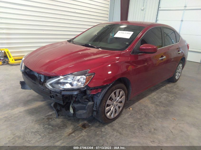 2016 NISSAN SENTRA SR/SL/S/SV/FE+ S - 3N1AB7AP9GL656619