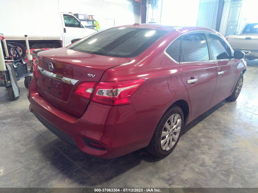 2016 NISSAN SENTRA SR/SL/S/SV/FE+ S - 3N1AB7AP9GL656619