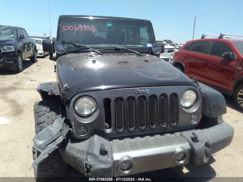 2014 JEEP WRANGLER UNLIMITED SPORT - 1C4BJWDG6EL202220
