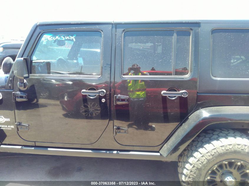 2014 JEEP WRANGLER UNLIMITED SPORT - 1C4BJWDG6EL202220