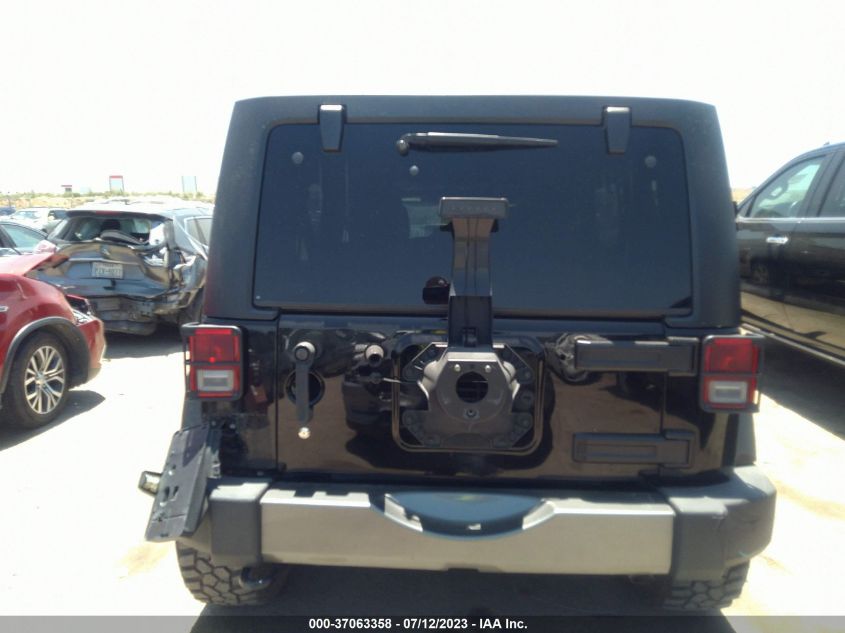 2014 JEEP WRANGLER UNLIMITED SPORT - 1C4BJWDG6EL202220
