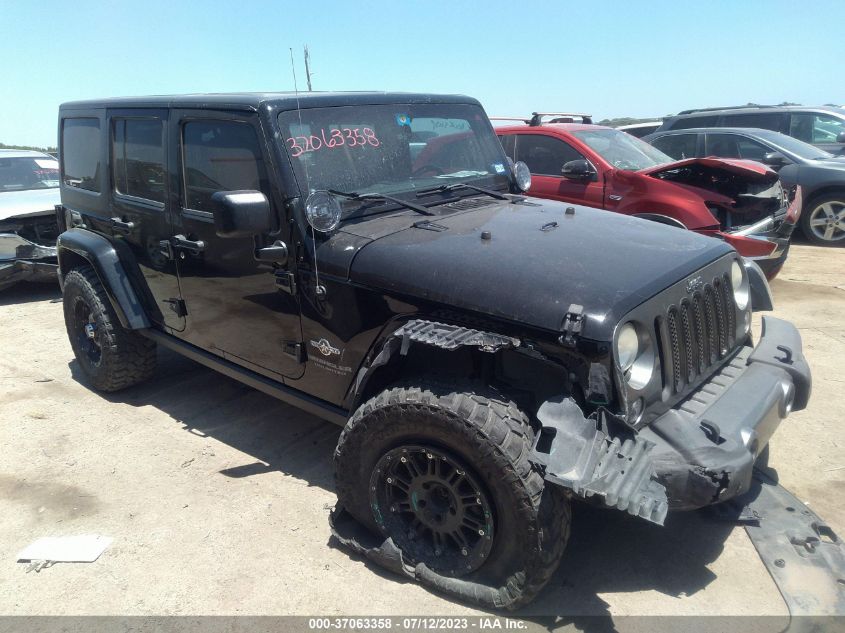 2014 JEEP WRANGLER UNLIMITED SPORT - 1C4BJWDG6EL202220