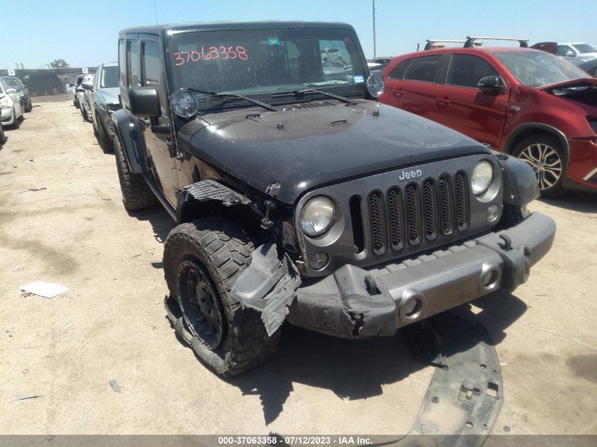 2014 JEEP WRANGLER UNLIMITED SPORT - 1C4BJWDG6EL202220