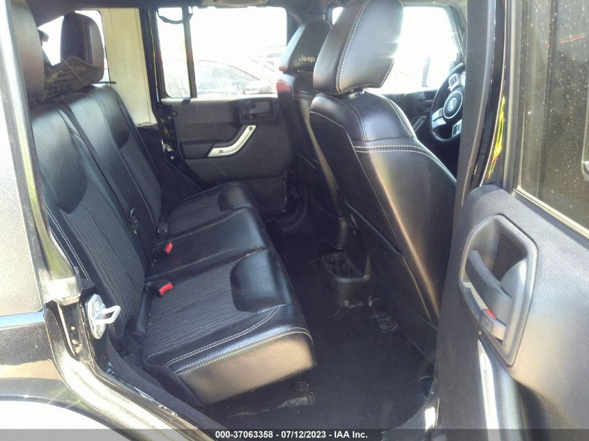 2014 JEEP WRANGLER UNLIMITED SPORT - 1C4BJWDG6EL202220