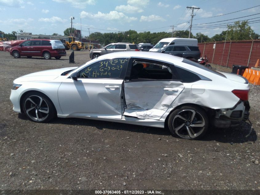 2021 HONDA ACCORD SEDAN SPORT - 1HGCV1F39MA084892