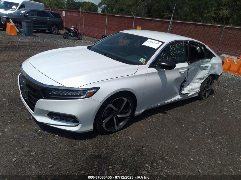 2021 HONDA ACCORD SEDAN SPORT - 1HGCV1F39MA084892