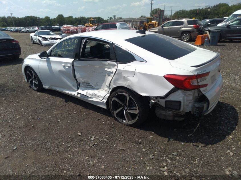 2021 HONDA ACCORD SEDAN SPORT - 1HGCV1F39MA084892