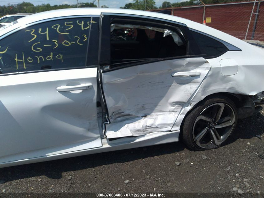2021 HONDA ACCORD SEDAN SPORT - 1HGCV1F39MA084892