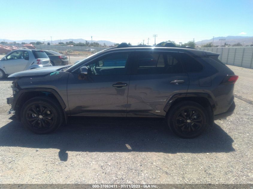 2022 TOYOTA RAV4 HYBRID SE - 2T3T6RFV0NW031965