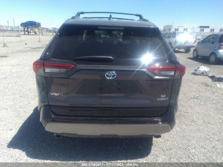 2022 TOYOTA RAV4 HYBRID SE - 2T3T6RFV0NW031965