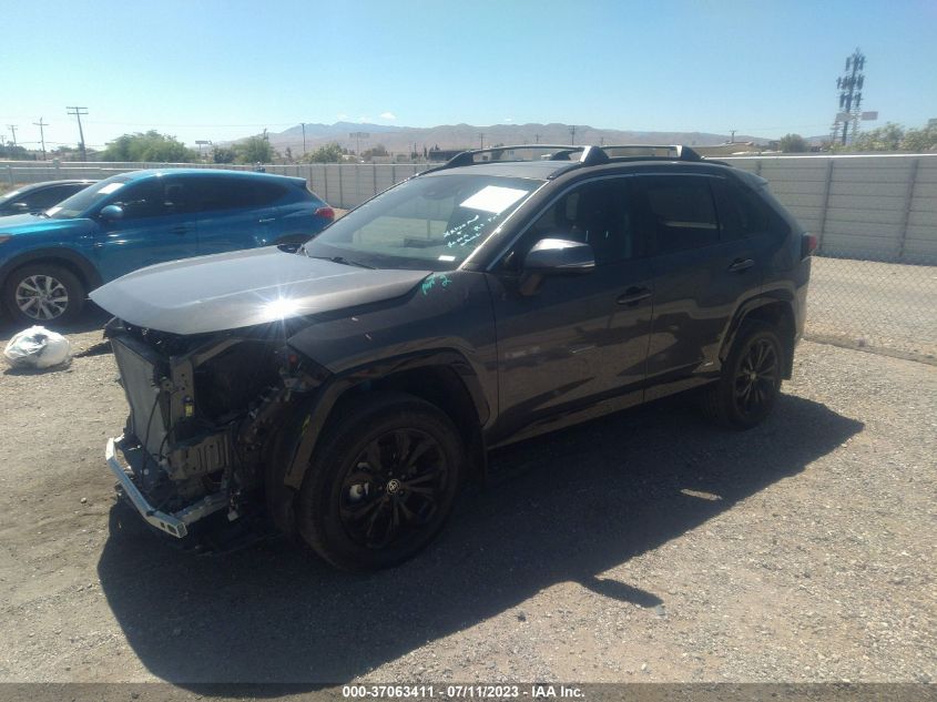 2022 TOYOTA RAV4 HYBRID SE - 2T3T6RFV0NW031965