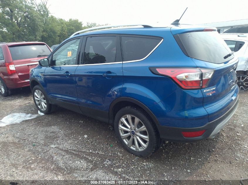 2018 FORD ESCAPE TITANIUM - 1FMCU9J93JUA62128