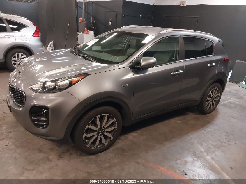 2017 KIA SPORTAGE EX - KNDPNCAC1H7229333