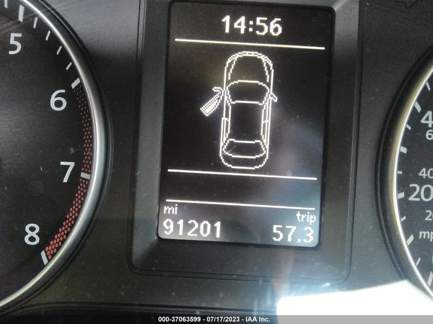2013 VOLKSWAGEN GLI AUTOBAHN W/NAV 3VW4A7AJ3DM217573