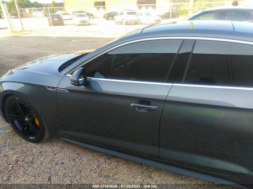 2018 AUDI A5 SPORTBACK PREMIUM PLUS - WAUENCF58JA003300