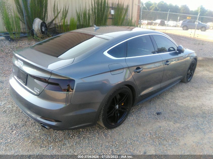 2018 AUDI A5 SPORTBACK PREMIUM PLUS - WAUENCF58JA003300