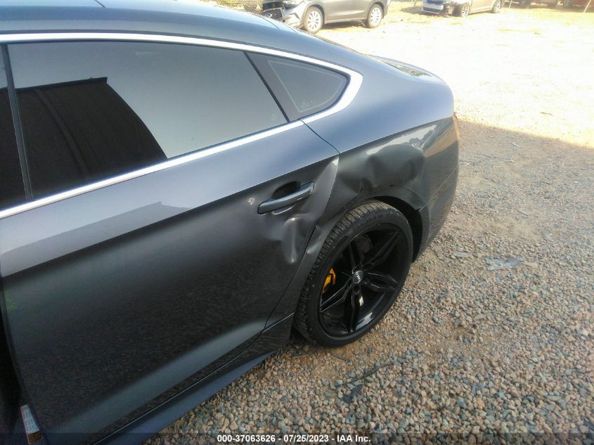 2018 AUDI A5 SPORTBACK PREMIUM PLUS - WAUENCF58JA003300